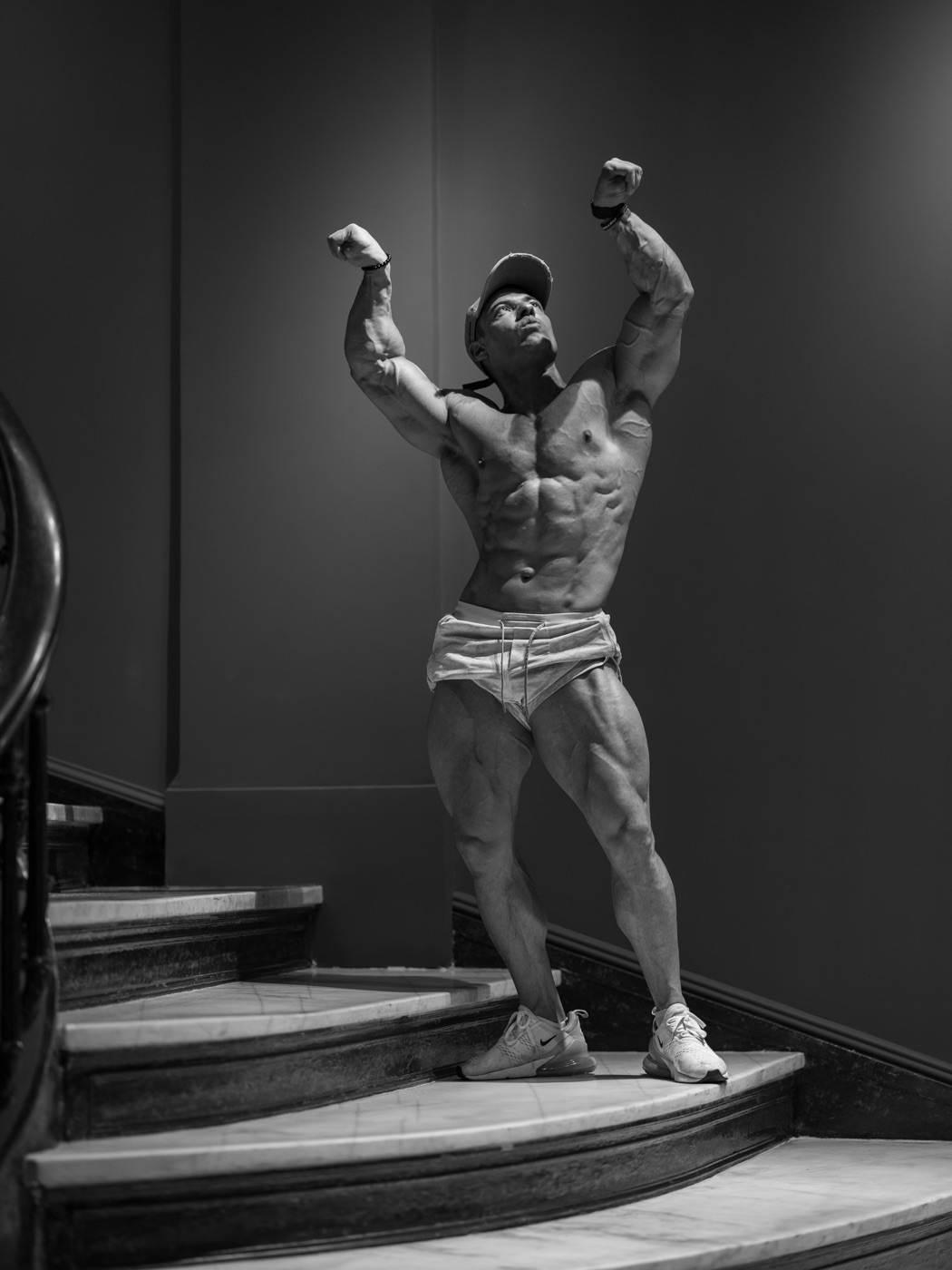Gio Melchor in a training portrait